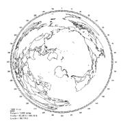 The world, seen from Campbell Island