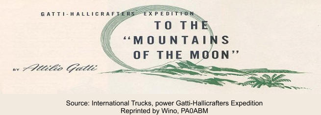 Source: International Trucks, power Gatti-Hallicrafters Expedition Reprinted by Wino, PA0ABM