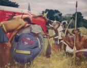  Our main camp 1, in Kwale, although situated only some thirty miles from the city of Mombasa, was often visited by large parties of Digo hunters. 