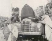  MASAI WARRIORS in ever-increasing numbers came from the surrounding valleys and hills to gaze at the miracles of the camp. 