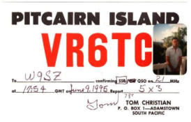 Tom Christian, VR6TC (sk)