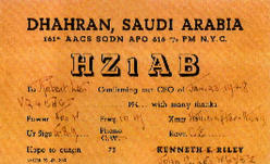 the HZ1AB operator was W6YEZ, John Leo, Bob's father