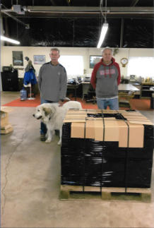 The job is done, ready for take off. (Roy, W8MYL and Bob, N7WY)