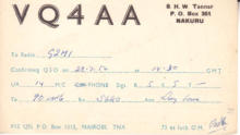 QSL for sale on Ebay by N2AU