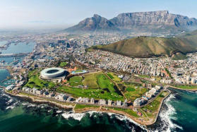 Capetown in the Southwest of South Africa