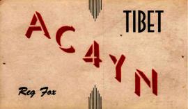 The call of Reg Fox, was used before WW II by Sir Evan Nepean, G5YN