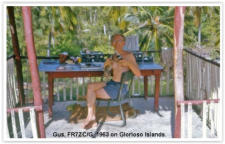 Gus on Gloriose, FR7ZC/G