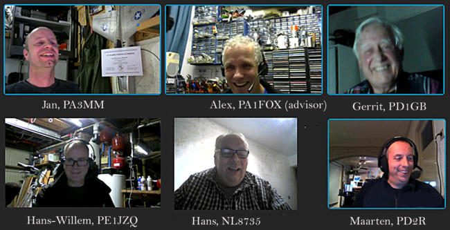 CW Academy met advisor Alex, PA1FOX