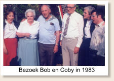 W7LR visiting Middelburg, from left to right: Cobi Leo, Annie Oosthoek, Bob Leo (W7LR), Sjef Oosthoek, Annie Paas, Wino Paas (PA0ABM) 