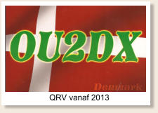 OU2DX QRV op alle banden en modes vanaf 2013 (call van PD2DX)