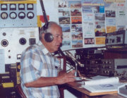Bob Leo, 82, maar nog steeds fanatiek aktief (foto 2003)