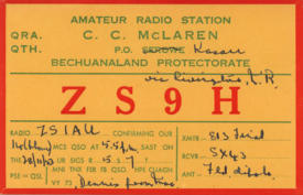 Bechuanaland wwerd in 1966 omgedoopt tot Botswana