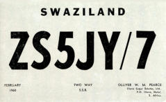 Oliver, ZS5JY was een Phone-man