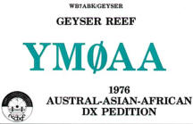 Strange prefix for Geyser reef YM belongs to Tukey)