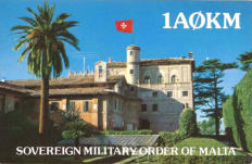 1A0KM the official S.M.O.M. station in Roma