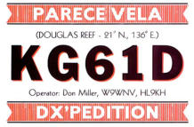 Parece Vela, ofwel Okino Torishima